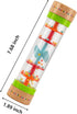 Musfunny Rainmaker Baby Rain Stick Toys for Kids: 8 inch Rainstick Sensory Rattle Toys for Babies,Shaker Rainfall Tubes Musical Instrument -Colorf...
