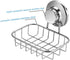SANNO Suction Cup Soap Holder, Soap Dish Saver Tray Bar Soap Sponge Holder for Shower Wall, Bathroom, Tub and Kitchen Sink Stainless Steel...
