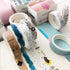 YUBBAEX 5 Rolls Washi Tape Set Creative Basic Skinny Masking Decorative Tapes for Arts, DIY Crafts, Journals, Planners, Scrapbooking, Wrapping (Do...