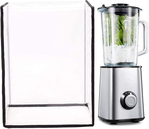 Clear Kitchen Blender Dust Cover,Blender Covers Compatible with Ninja Foodi Blender,Blender Covers For kitchen Appliance Covers,Blender Cover with...