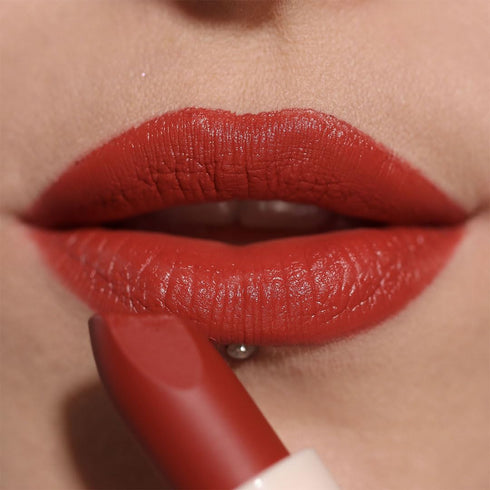 Revolution Beauty, Lip Allure Soft Satin Lipstick, Highly Pigmented & Smudge Proof, Long Lasting Creamy Satin Finish, Contains Vitamin E, CEO Bric...