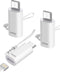 Lightning to USB C Adapter-3 Pack - PD35W Fast Charging - 480Mbps Data Transfer - Lightning Female to USB C Male Adapter for iPhone 15 Series, iPa...