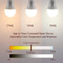 Hamilton Hills LED Smart Bulb - Smart Home Certified Standard Universal A19 E26 Dimmable Lightbulb WiFi Enabled No Hub Required Color Tunable 2700...