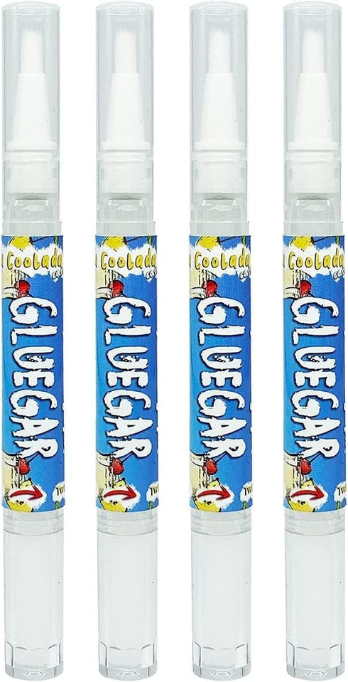 GlueGar Go Stix Rolling Glue - Cigar Glue Sticks with Different Flavors - Handy Rolling Glue for Wraps, & Papers - Natural, Plant Based Glue Stick...