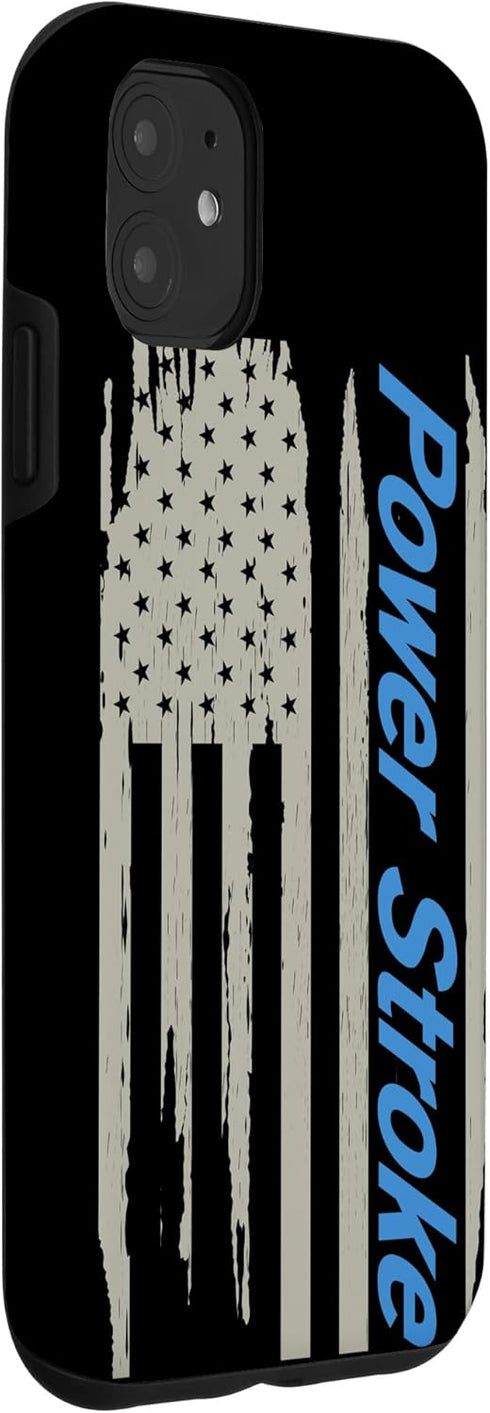 iPhone 11 Power Stroke American Flag Case...