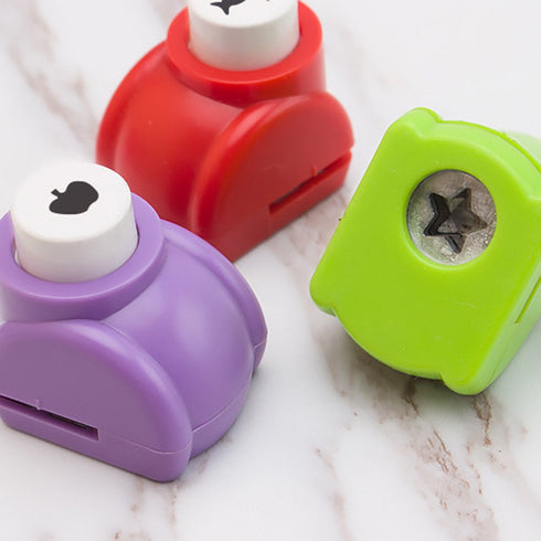 LGEGE 10 Pcs Paper Punch Handmade Hole Puncher Paper Craft Card Scrapbooking many Shapes Great Childeren's Gifts...