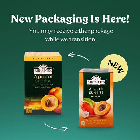 Ahmad Tea Apricot Sunrise , Tea Bags, 20-Count Boxes...
