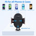 Car Phone Holder Mount with Vent, Strong Grip Dashboard & Windshield-360° Adjustable Holder with Extendable Arm, Universal Smartphone Compatibilit...
