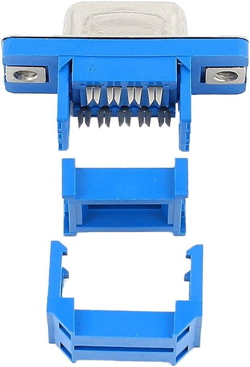 Yohii Serial Port D-SUB DB9 9 Pin Male IDC Crimp Connectors for Flat Ribbon Cable - 10pcs- (G7.23)...