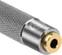 Geekria 3.5mm Balanced Male to 2.5mm Female Audio Adapter, Aluminum Alloy Adapter for Player and Amplifier, Gold-Plated Pins, Compatible with Audi...