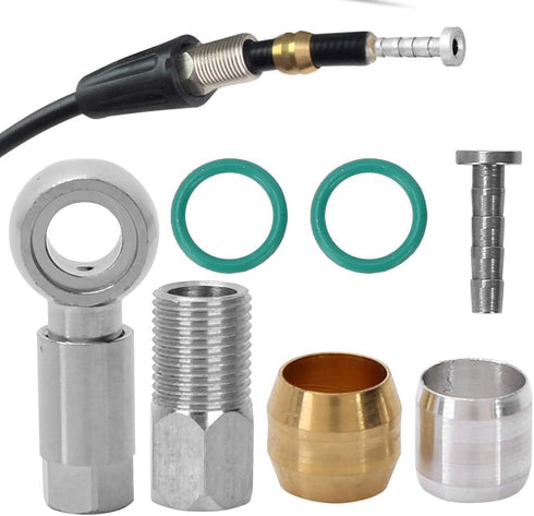Mountain Bike Olive Hose Fittings Accessories Compatible with BH90...