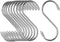 S Hooks Heavy Duty, S Hooks for Hanging Plants,Clothes,Pots,Pans,Cups,Bags,Jeans,Towels and in Work Shop,Bathroom,Garden 10 Pack 3.5Inch...