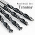 4mm Wood Drill Bit 3 Point Woodworking Drill 5pcs...