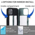 TORU CX PRO for iPhone 12 Pro Max Case Wallet | Protective Shockproof Heavy Duty Cover with Hidden Card Holder & Card Slot | Mirror & Wrist Strap ...