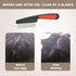 Flea Comb, Dandruff Comb, Multifunction Stainless Steel Fine Tooth Comb Nit Removal Hair Comb Cat Dog Pet Grooming Scalp Flea Comb, Easy to Hold...