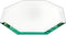 Plymor 6" Octagon, 5mm Thick Beveled Glass Mirror...