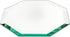 Plymor 6" Octagon, 5mm Thick Beveled Glass Mirror...