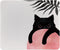 Black Cat MousePads for Desk Home Office?Personalized Mid Century Modern Minimalist Cat Mousepad for Home Office Gaming Working Computers Laptop?9...