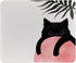 Black Cat MousePads for Desk Home Office?Personalized Mid Century Modern Minimalist Cat Mousepad for Home Office Gaming Working Computers Laptop?9...