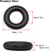 10pcs Bobbin Winder Rubber Tires O Ring Compatible with Sewing Machine Singer 15-91, 66-16, 99K, 128-3,#15287...