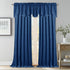 Luxury Decoration Velvet Valance Curtains - Light Blocking Small Window Scalloped Valance with Solid Rod Pocket Thick Privacy Tier Curtain for Caf...