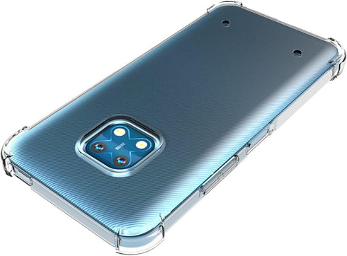 Case for Nokia XR20 Clear Crystal Soft TPU Four Corners Bumper Protect Camera Protective Cover Transparent Phone Case...