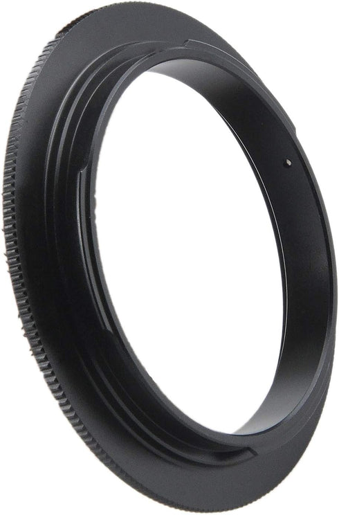 55mm Macro Lens Reverse Ring Compatible with for EF 90D 80D 70D 60Da 60D 50D 40D 30D T6 T7 T5 SL3 SL2 T8i T7i T6i T6s T5i with EF-S 18-55mm Kit Le...