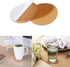 80 Pack Self-Adhesive Round Cork Coasters - 3.54 INCH Circle Cork Backing Sheets Mats and DIY Crafts Supplies...