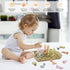 Vicloon Toddler Montessori Toys, Silicone Farm Educational Toys for 1 Year Old, Shape Sorting Vegetable & Fruits Fine Motor Skills Game for 1-3 Ye...