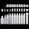 11 Pcs Refillable Paint Pen 6mm 3mm 8.5mm 10mm 15mm 30mm Blank Acrylic Graffiti Markers Empty Refillable Paint Drawing Marker with 11 Pcs Replace ...