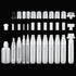11 Pcs Refillable Paint Pen 6mm 3mm 8.5mm 10mm 15mm 30mm Blank Acrylic Graffiti Markers Empty Refillable Paint Drawing Marker with 11 Pcs Replace ...
