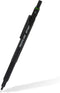 Pacific Arc Chromagraph Metal Mechanical Pencil .7 mm Black Barrel Mechanical Pencil with Built In Adjustable Pencil Grade, Lead Pencil Holder for...