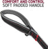 Leashboss 6ft Dog Leash | Ultra Comfort Double-Thick Soft Padded Handle | Reflective Leash for Large Dogs, Medium Dogs | Heavy Duty Leash for Larg...
