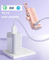 Mini Phone Charger 5500mAh Portable Power Bank,Dual USB-C Ports Cell Phone Power Charger, LCD LED Display Battery Compatible with iPhone 15/15 plu...
