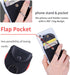 Credit Card Holder for Back of Phone with Ring Stand Stick on Phone Wallet,Ultra-Slim Self Adhesive,RFID Blocking Ring Pocket Wallet(Finger Ring)...