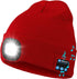 Bluetooth Beanie with Light, Unisex USB Rechargeable LED Headlamp Hat with Headphones, Built-in Speakers & Mic Winter Knitted Night Lighted Music ...