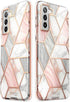 i-Blason Cosmo Series for Samsung Galaxy S21 Plus 5G Case, Slim Stylish Protective Case Without Built-in Screen Protector (Marble)...