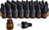 50 Pack Amber Glass Mini Dropper Bottles,1ML Amber Essential Oil Dropper Bottle for Travel Test Sample Perfume...