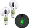 for AirPods 3rd Gen Sticker Accessories for Women and Girls, Premium Air Pods Skin Wrap for Decor and Custom, Glowing Decal Cover for Birthday and...