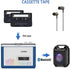 Bluetooth Cassette Player with Headphone, Tape Player Bluetooth Output to Headphone/Speaker,Walkman Portable Cassette Tape Player 2 AA Battery or ...
