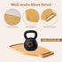 Bamboo Sliding Mat for Kitchenaid Mixer, Mixer Mover Slider Mat Pad Compatible with Kitchenaid 4.5-5 Qt Tilt-Head Stand Mixer,Kitchen Appliance Sl...