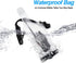6Pcs Universal Two Way Radio Waterproof Case Bag Portable Walkie Talkie Rainproof Pouch with Adjustable Strap Compatible for Motorola Kenwood Midl...