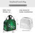 Dragonfly Green Insulated Lunch Box Reusable Cooler Tote Bag Waterproof Lunch Holder for Women & Men Work Picnic or Travel...