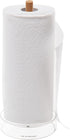 Mind Reader Paper Towel Holder, Kichen Storage, Countertop Organizer, Caddy, Kitchen, Acrylic, 6"L x 6"W x 14.65"H, Brown...