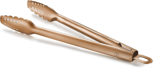 Outset 76285 Lux Collection Grill Tongs, Copper...