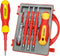 Insulated Screwdriver, HOUSERAN 5 Pcs Screwdriver Set, Electrician Tools Kit with Case, 1000V, Screw Driver with Interchangeable Blades, Electrica...