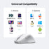 UGREEN Wireless Mouse, Ergonomic Bluetooth 5.0 Mouse for Laptop, 2.4G Cordless Mouse with USB Receiver, 1000/1600/2000/4000 DPI, 5 Buttons Silent ...