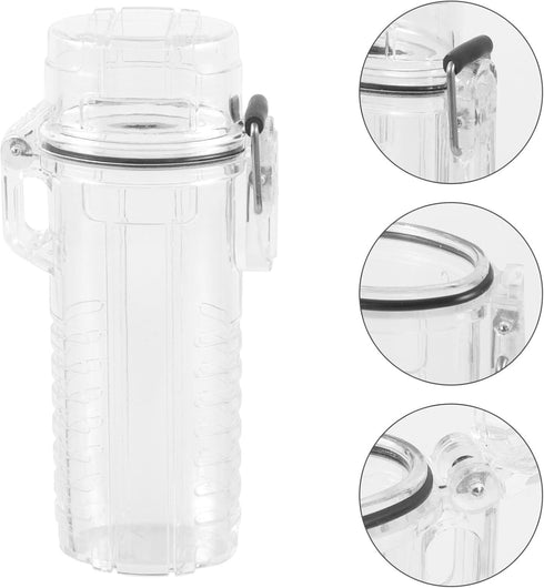 1PCS Clear Coat Waterproof Lighter - Lighter Cover Lighter Protective Sleeve,Clear Lighter Case Lighter Protector,Lighter Organizer Case Plastic P...