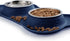 Hubulk Pet Dog Bowls 2 Stainless Steel Dog Bowl with No Spill Non-Skid Silicone Mat + Pet Food Scoop Water and Food Feeder Bowls for Feeding Small...