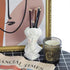 Lemonadeus Unique David Sculpture Decor Makeup Brush Holder Storage Cosmetic Organizer Make Up Brushes Display/Vase/Penholder...